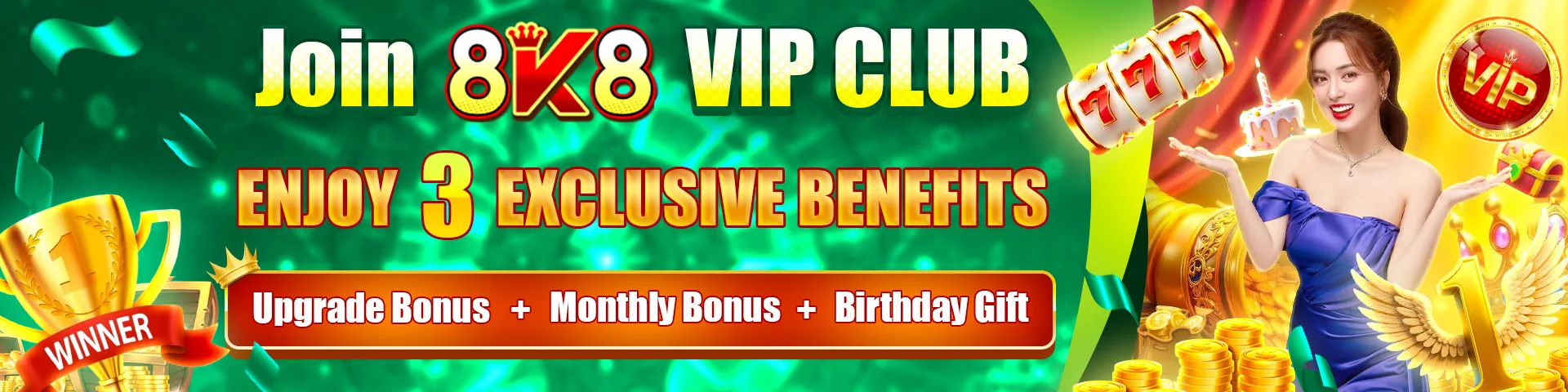 VIP club promotional artwork; promotion unverified